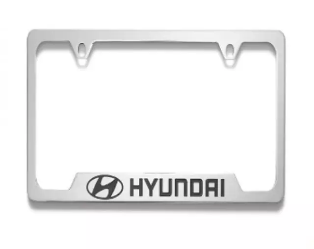 2019-2025 Hyundai - License Plate Frame, Thick Frame Hyundai Logo