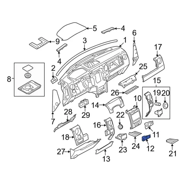 2009-2014 Ford F-150 Side Panel BL3Z-1504338-AC | OEM Parts Online 