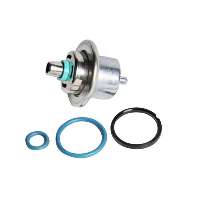 HiSport Fuel Injection Pressure Regulator Kit - 3.8 BAR, Includes Clip & Snap Ring, Replaces GM 19236428, 2173299