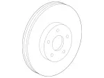 Brake Disk, Vented