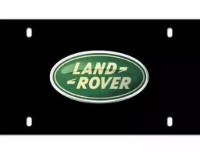 License Plate, Land Rover Logo