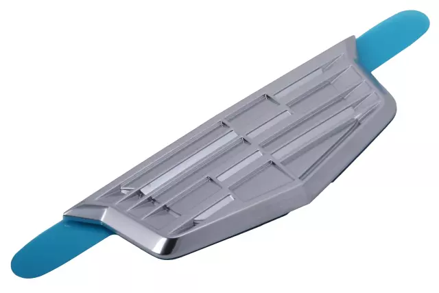 Silver Front Passenger Side Fender Emblem