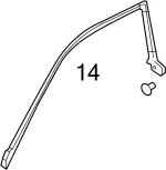 Weather-Strip On Body Clip