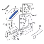 Windshield Pillar Trim