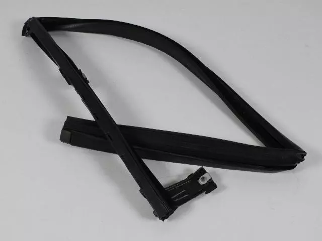 Front Door Glass Weatherstrip, Left