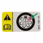 Spare Tire Label