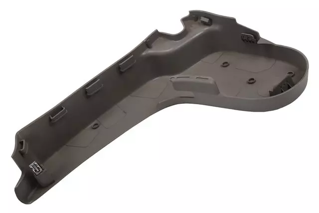 Dark Ash Gray Rear Passenger Side Seat Hinge Finish Cover