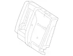 Padding, Rear Seat Backrest