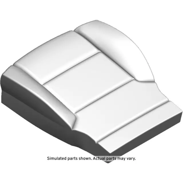 Black Front Passenger Side Seat Cushion Cover