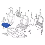 2020-2023 Ford - Cushion Cover