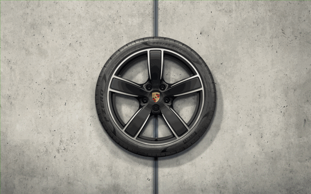 2023 Porsche 20-Inch Carrera Sport Summer Wheel-And-Tire 982