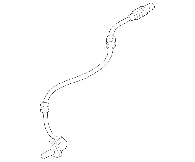 Genuine OEM ABS Wheel Speed Sensor | 463-540-03-17-64 | Fits