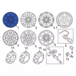 2023-2024 Ford - Wheel, Alloy