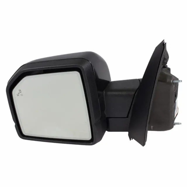 OEM Driver Side Exterior Mirror For Ford F150 Black Textured ML34