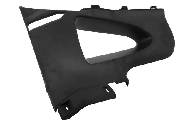 Jet Black Driver Side Quarter Window Trim Panel
