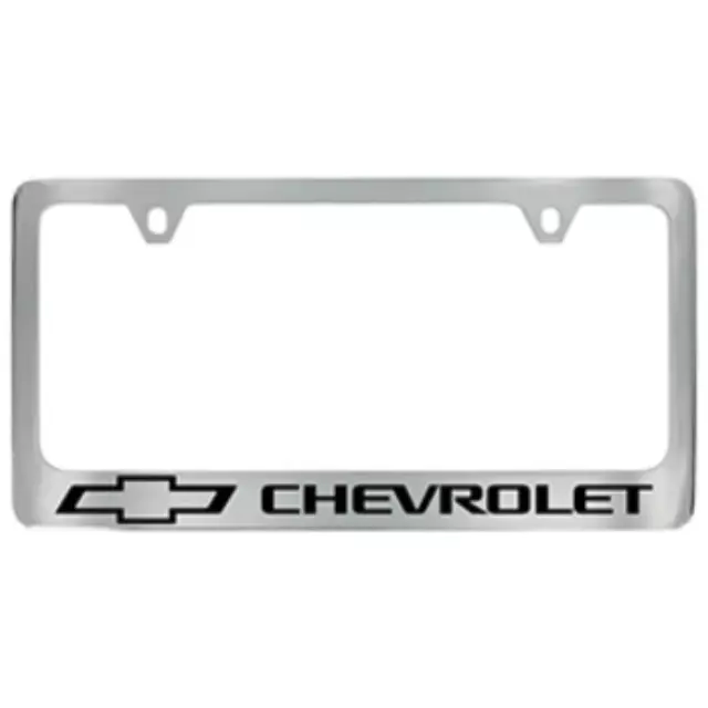 License Plate Frame, Chrome