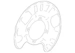 Brake Cover Plate