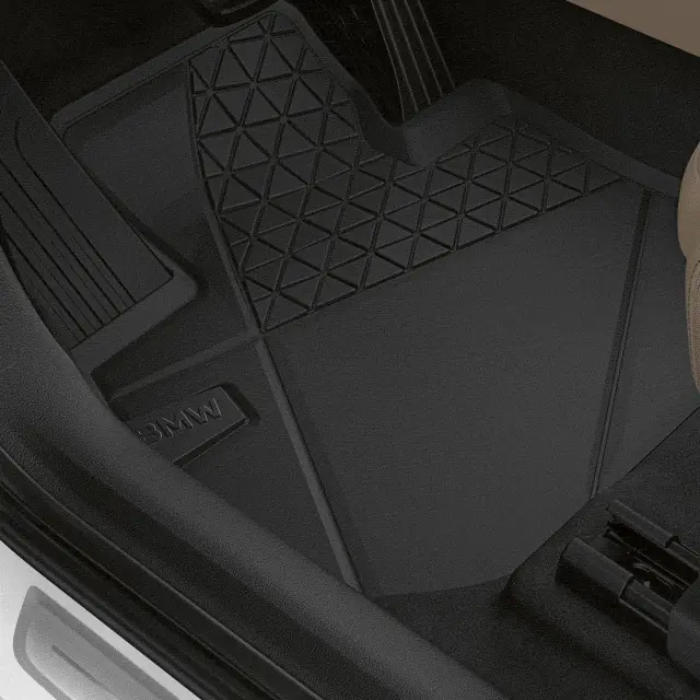 thumbnail image 2 of BMW X7 All-Weather Floor Mats 2019-2025 - Set Of 4 For Front & Middle Rows - OEM 2 of 5