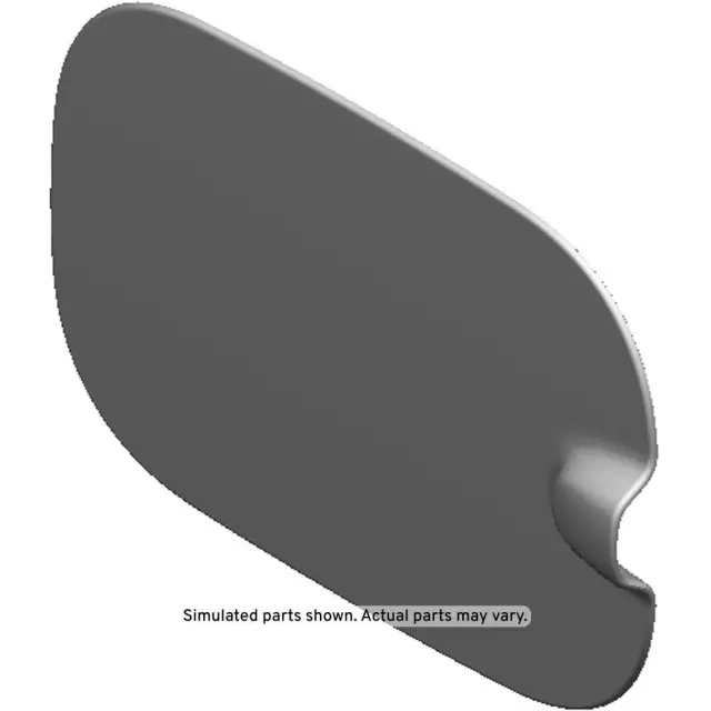 Primed Fuel Tank Filler Door
