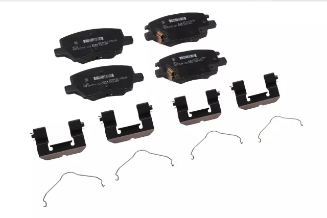 Front Disc Brake Pad Set with Springs