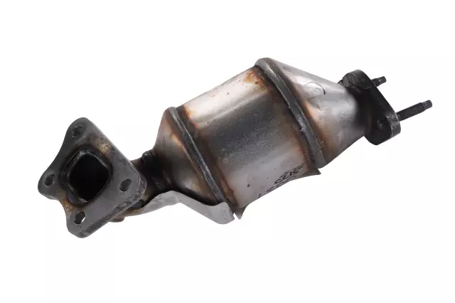 3-Way Catalytic Converter with Shield, Flange, and Studs