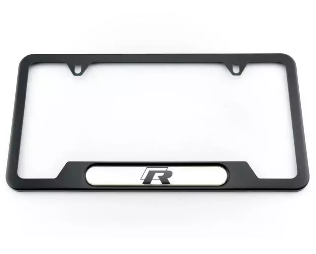2010-2025 Volkswagen License Plate Frame - New Style R Logo 5H0 