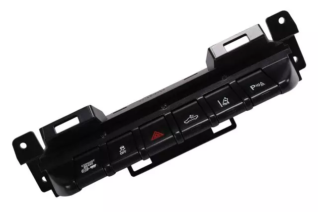 Black Vehicle Stability Control System Switch - GM (84358931)