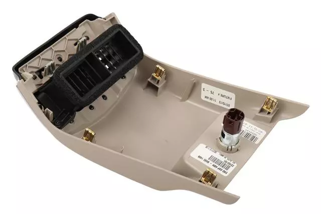 Shale Front Floor Console Rear Trim Panel