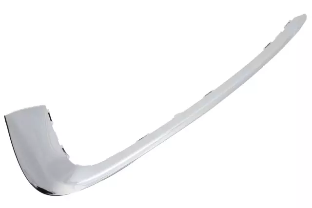 Chrome Front Driver Side Bumper Fascia Outer Insert Molding
