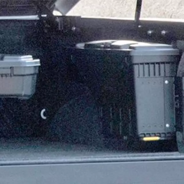 Swing-Out Tool Box - Black - Driver Side