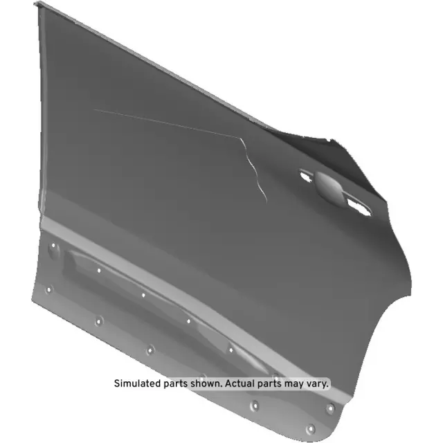 Rear Passenger Side Door Outer Panel