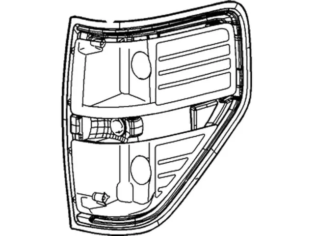 Genuine Ford Tail Lamp Assembly NZ6Z-13404-B for sale online
