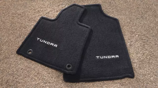 Tundra Sedcab Second Row 5p Black Floor Mats