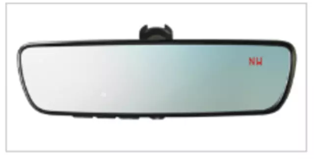 Auto-Dimming Mirror With Compass And Homelink