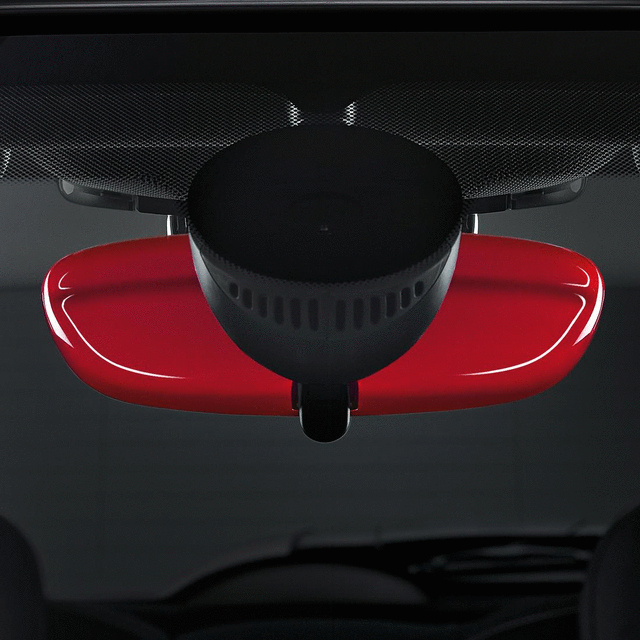 Interior Mirror Cover, Blazing Red