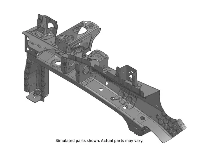 Driver Side Front Compartment Front Side Rail