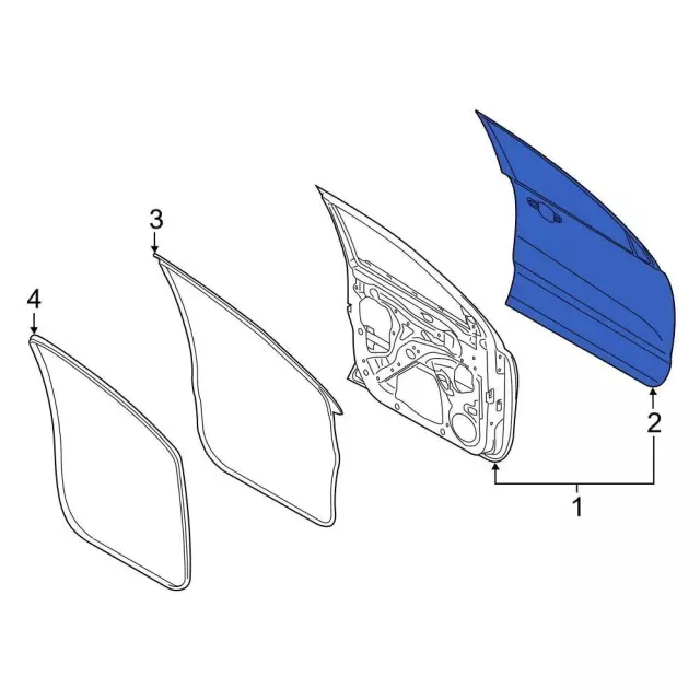 2019-2023 Ford Ranger Outer Panel KB3Z-2620201-A | OEM Parts Online