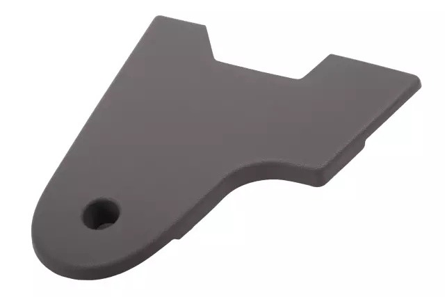 Dark Ash Gray Front Center Seat Armrest Hinge Finish Cover