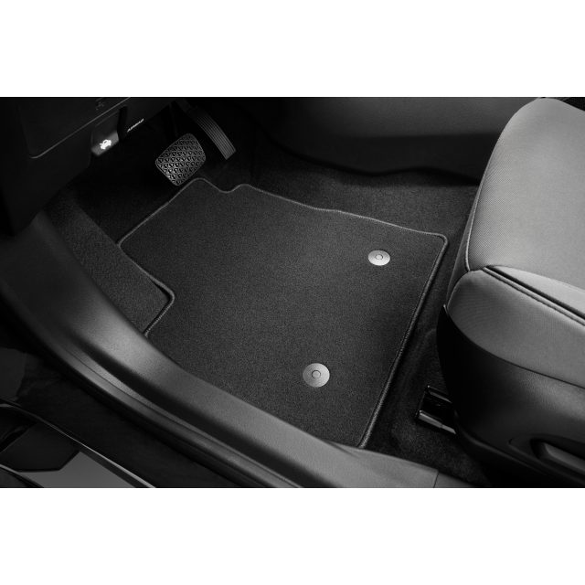 GM Accessories 22759780 Front and Rear All-Weather Floor Mats in Jet Black with Impala Logo General Motors GM Accessories 22759780 Front and Rear All-Weather Floor Mats in Jet Black with Impala Logo General Motors