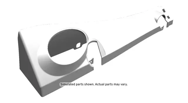 Passenger Side Assist Step Finish Cover