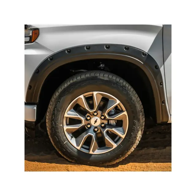 19434719 - Rugged Look Fender Flare Set - Black 2022-2025