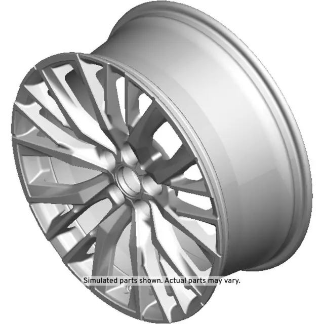 2024-2025 Cadillac XT4 Dark Android 20-Spoke Front and Rear Wheel