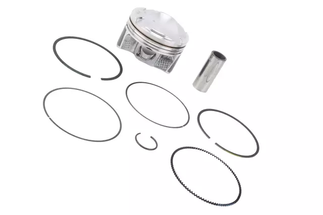 Piston Kit with Pin, Rings, and Retainers (Right)