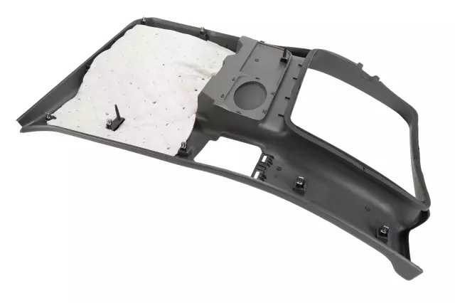 Very Dark Pewter Rear Passenger Side Door Trim Panel