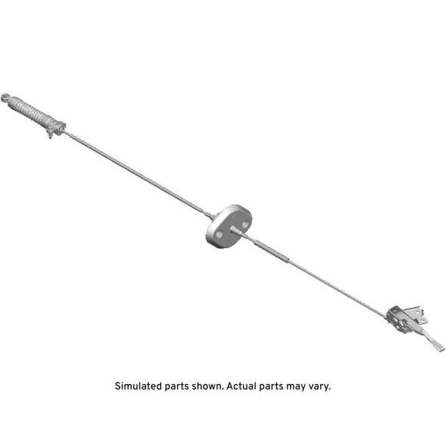 Electronic Transmission Range Selector Manual Park Release Cable
