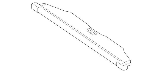 パーツ MERCEDES BENZ Cargo Cover OEM Genuine OEM Cargo Cover | 463-810-10-00-9B28 | Fits Select