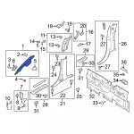Windshield Pillar Trim