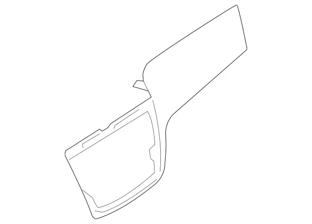 Genuine OEM Trim Panel | 166-680-02-03 | Fits Select 2014-2019