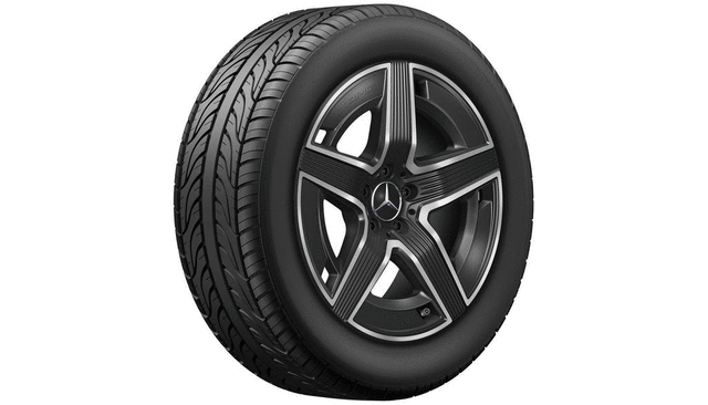 Mercedes Benz タイヤ 254-401-05-00-7X23 - Amg 5-Spoke Wheel, 8 J X 19 Et 32, 5, Black