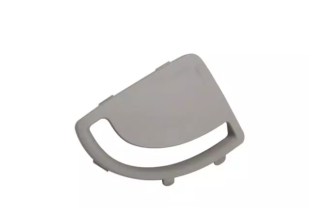 Very Light Platinum Rear Passenger Side Seat Belt Bezel